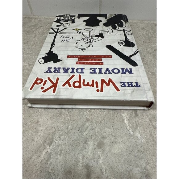 The Wimpy Kid Movie Diary: How Greg Heffley Went Hollywood, Jeff Kinney. Hardcov - Picture 4 of 7